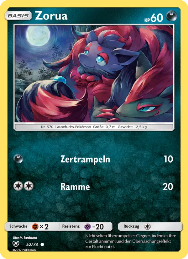 Zorua card image