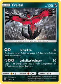 Yveltal – Schimmernde Legenden Nr. 54