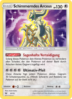 Schimmerndes Arceus