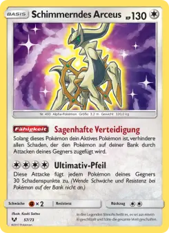 Schimmerndes Arceus – Schimmernde Legenden Nr. 57
