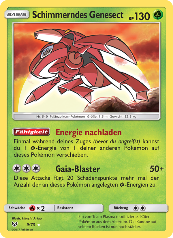 Schimmerndes Genesect