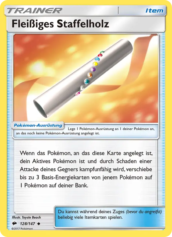 Fleißiges Staffelholz card image