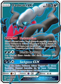 Darkrai GX – Nacht in Flammen Nr. 139