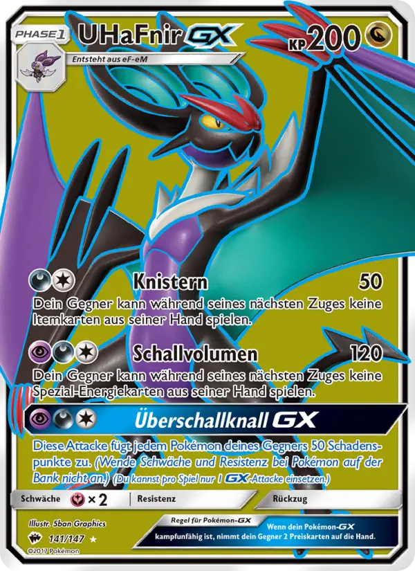 UHaFnir GX card image