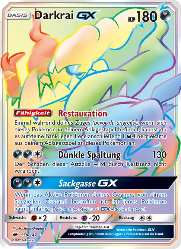 Darkrai GX card image