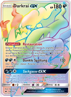 Darkrai GX – Nacht in Flammen Nr. 158