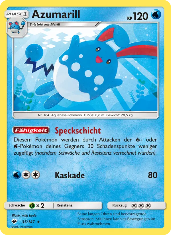 Azumarill card image