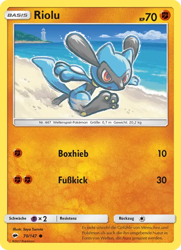 Riolu card image