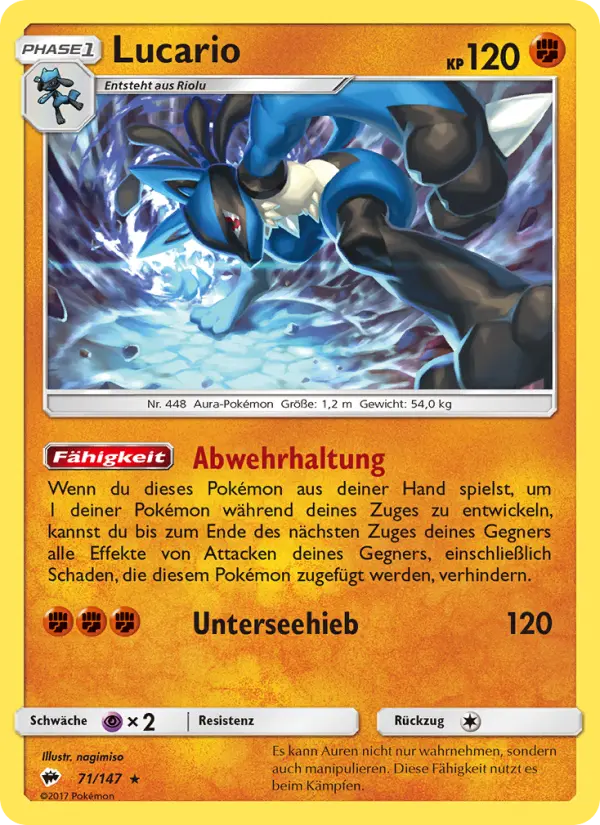 Lucario card image
