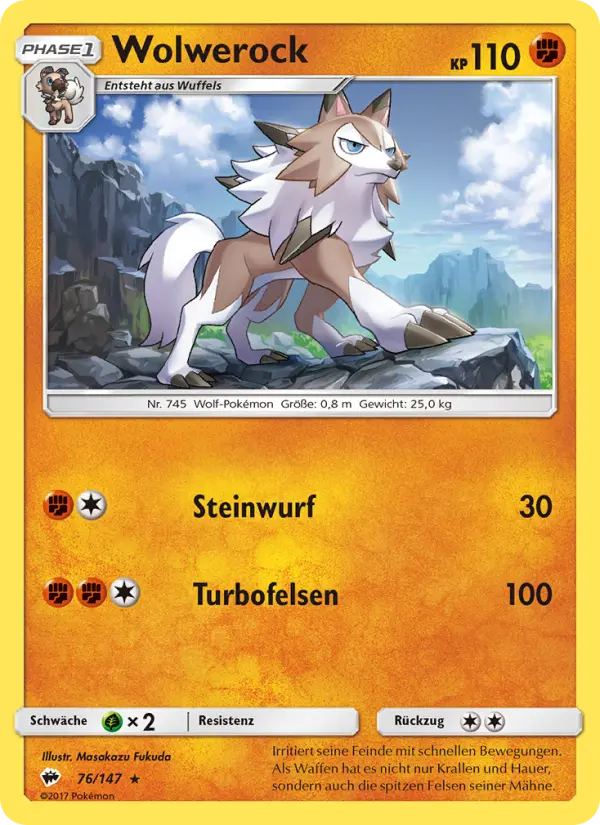 Wolwerock card image