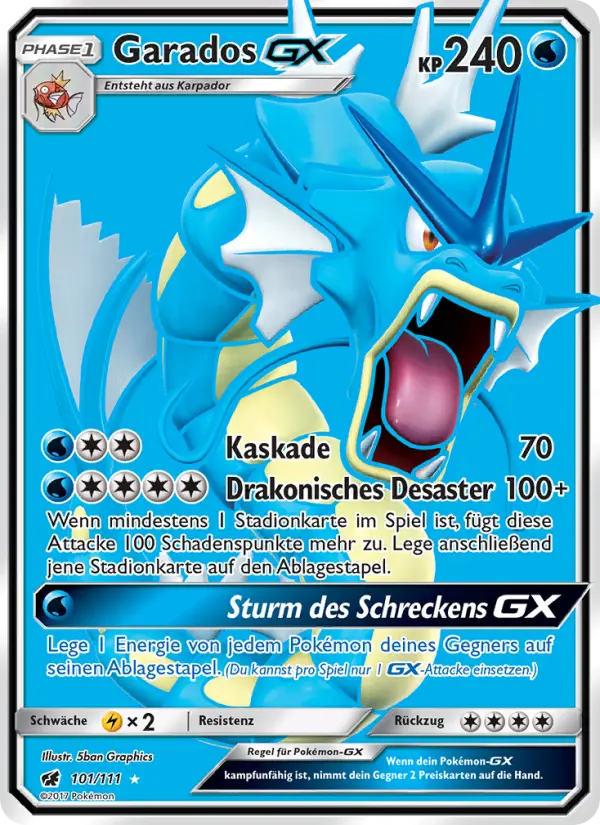 Garados GX card image