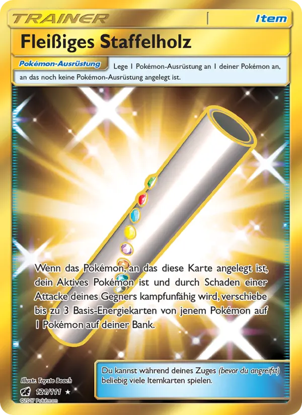 Fleißiges Staffelholz card image