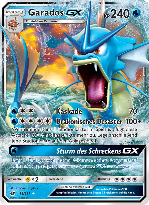 Garados GX card image