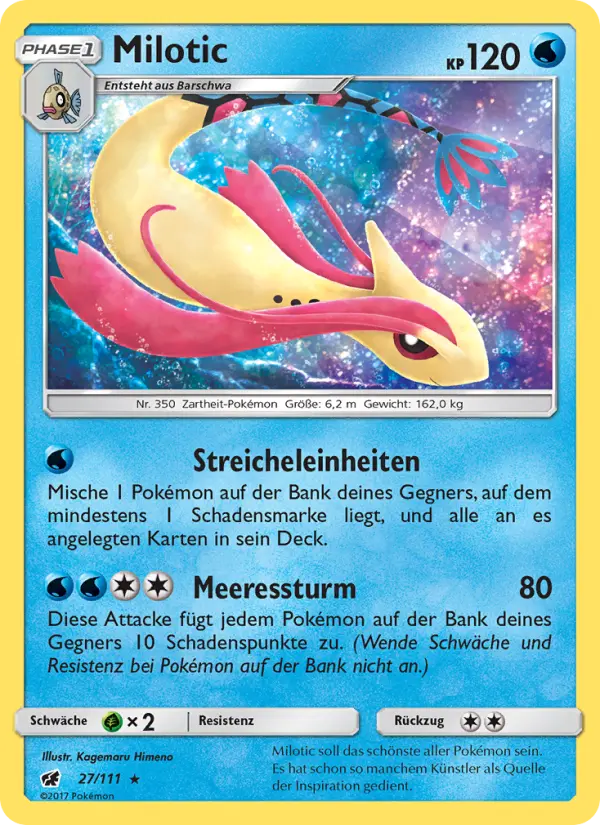 Milotic card image