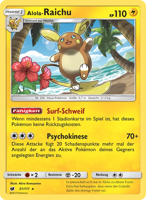 Alola-Raichu card image