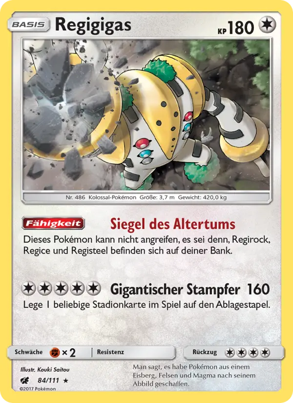 Regigigas card image