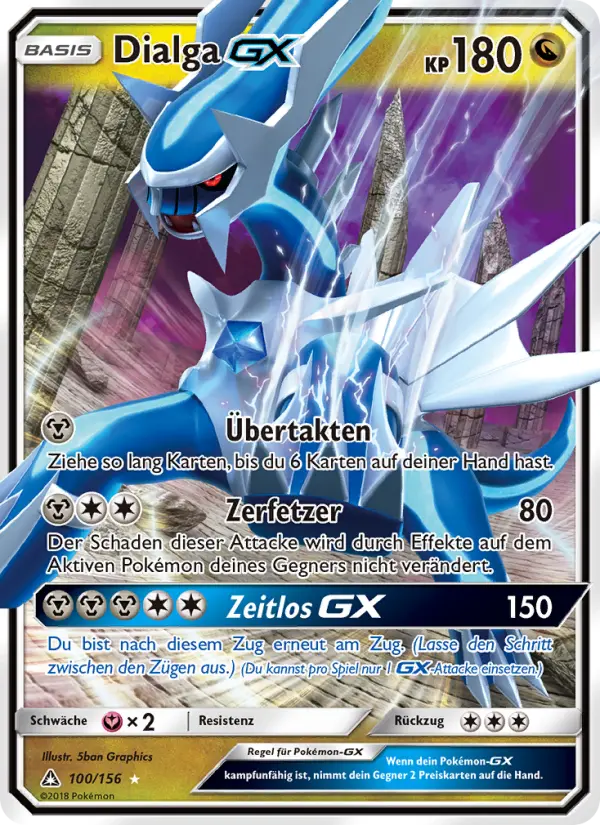 Dialga GX card image