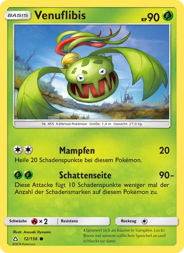 Venuflibis Pokemon card