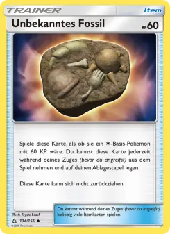 Unbekanntes Fossil – Ultra-Prisma Nr. 134