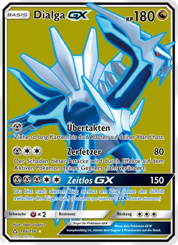 Dialga GX card image
