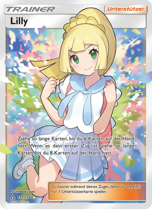 Lilly Pokemon card