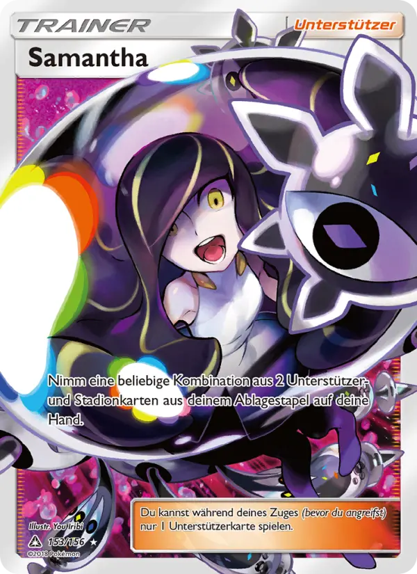 Samantha Pokemon card