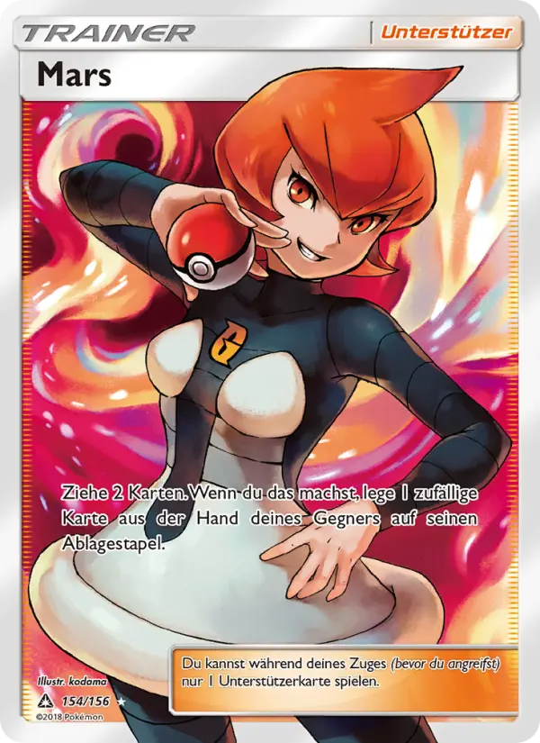 Mars Pokemon card