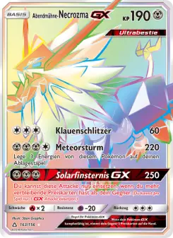 Abendmähne-Necrozma GX – Ultra-Prisma Nr. 163