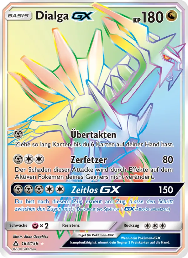 Dialga GX Pokemon card