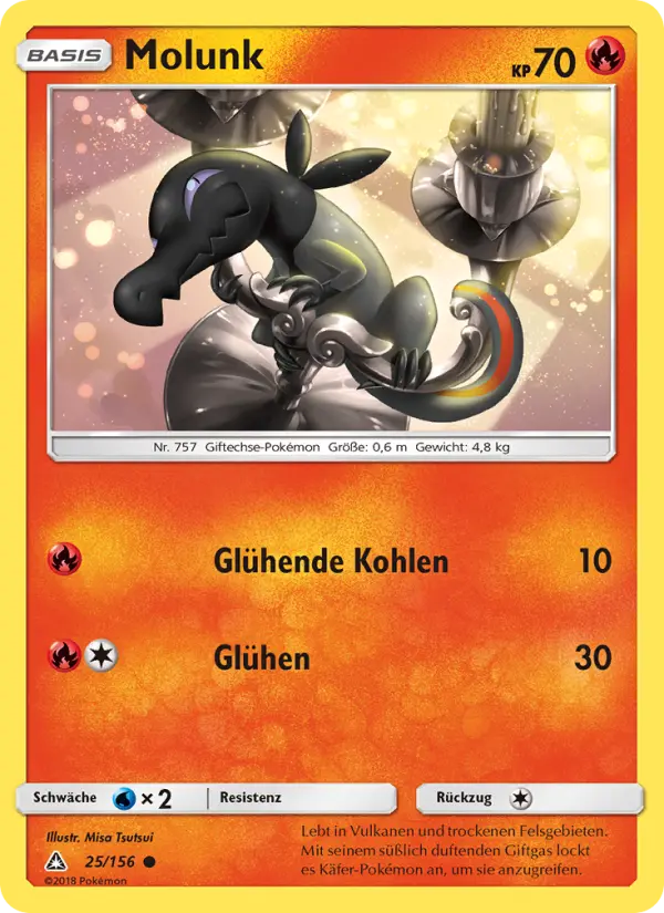 Molunk Pokemon card