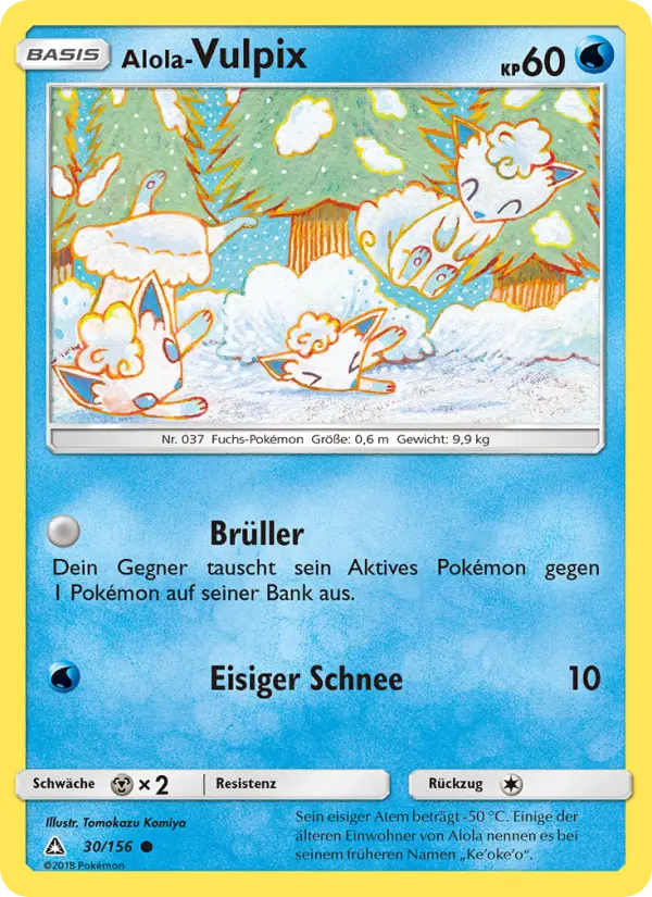 Alola Vulpix card image
