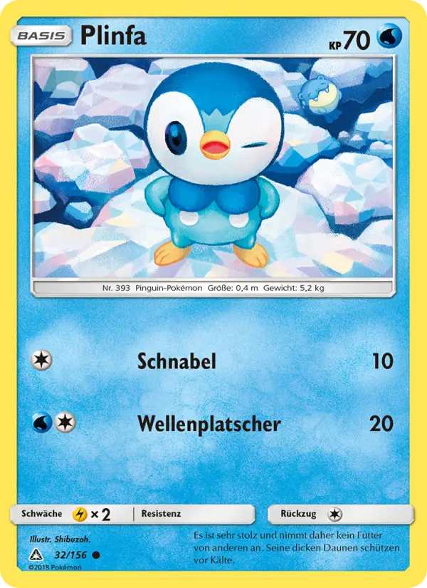 Plinfa Pokemon card