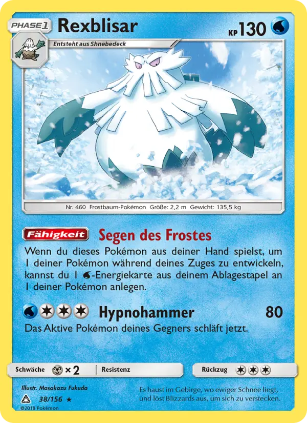 Rexblisar Pokemon card