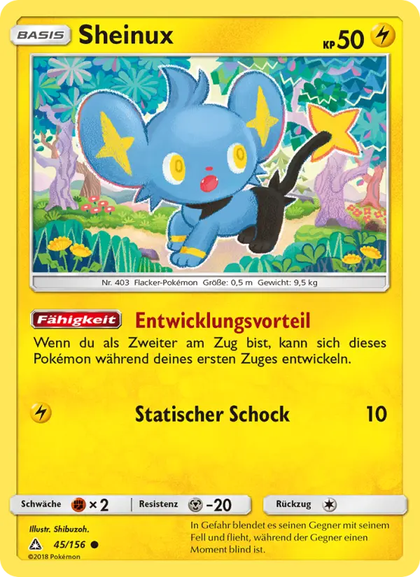 Sheinux Pokemon card