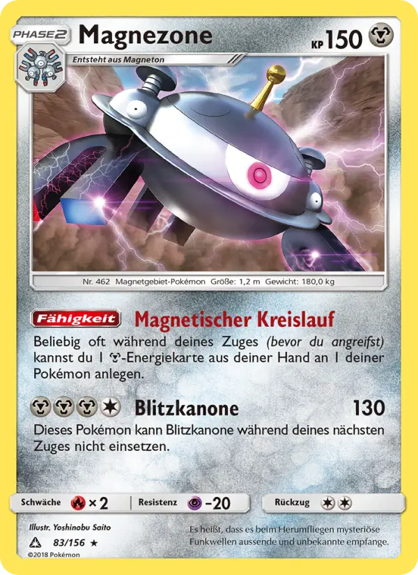 Magnezone Pokemon card