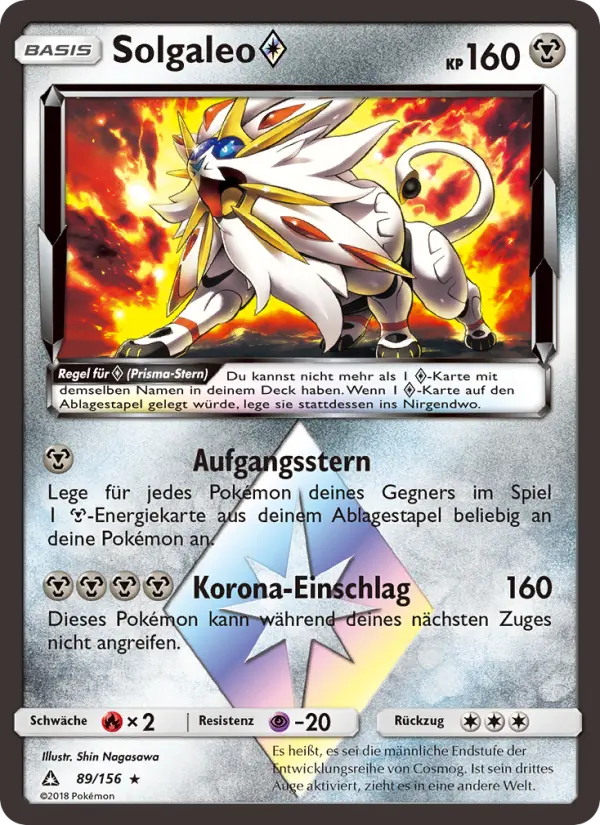 Solgaleo ◇ Pokemon card