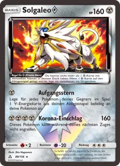 Solgaleo ◇ – Ultra-Prisma Nr. 89