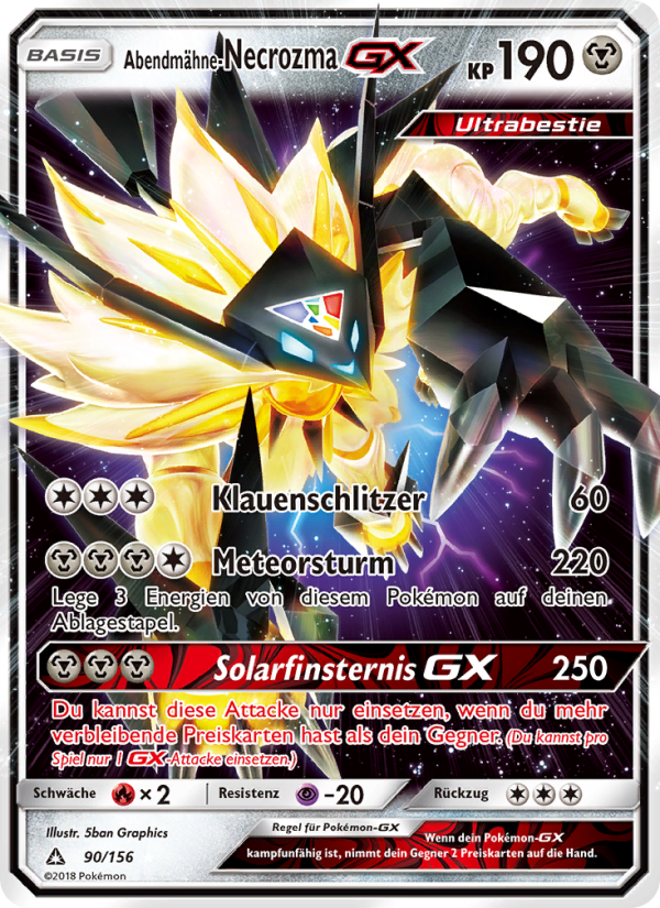 Abendmähne-Necrozma GX