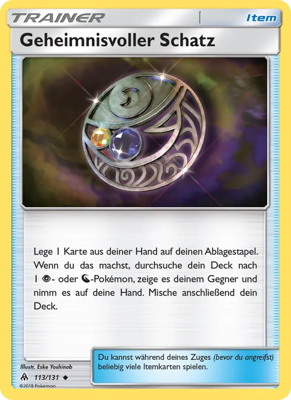 Geheimnisvoller Schatz card image