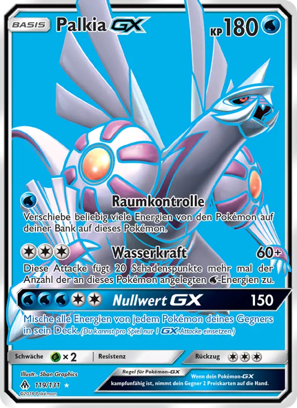 Palkia GX card image