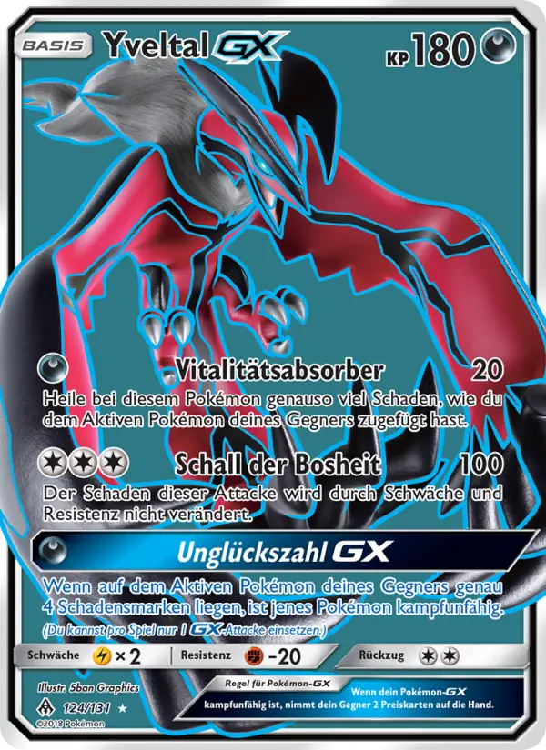Yveltal GX card image