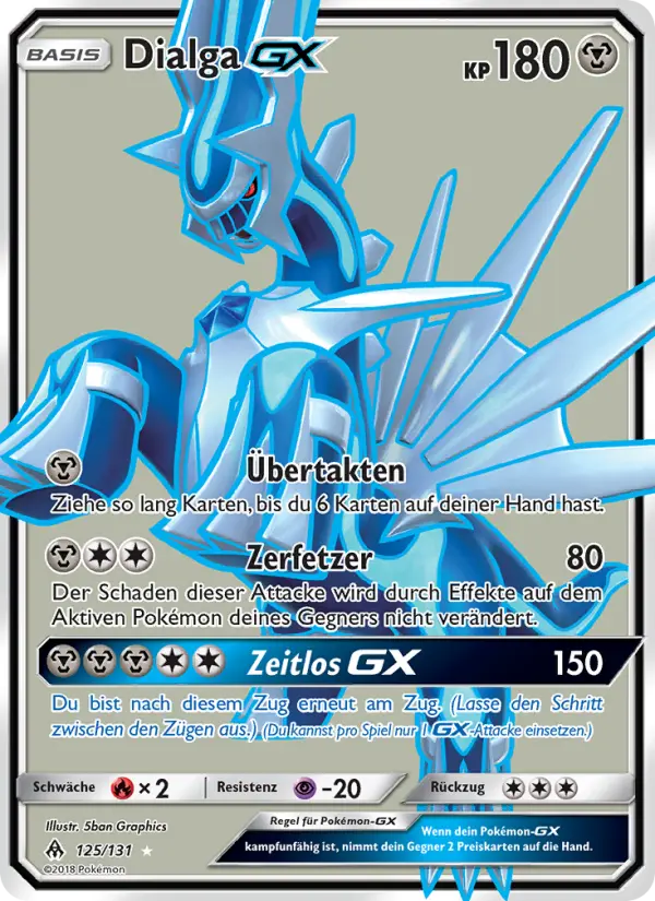 Dialga GX card image