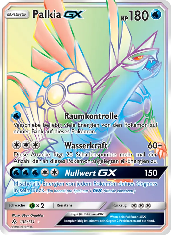Palkia GX card image