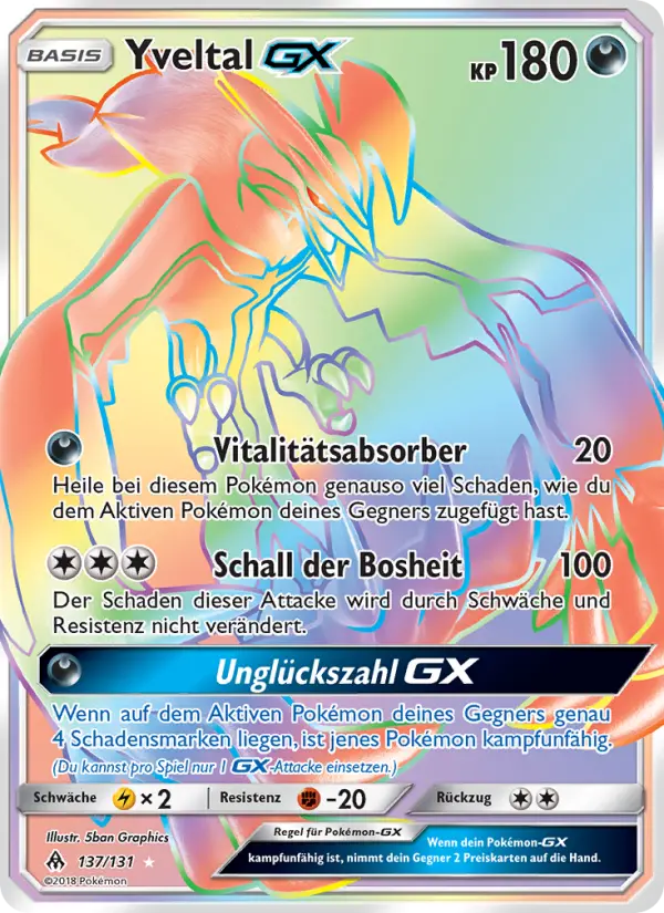 Yveltal GX card image