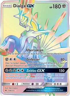 Dialga GX – Grauen Der Lichtfinsternis Nr. 138
