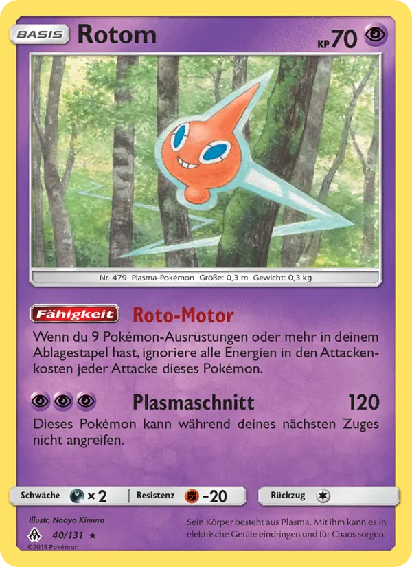 Rotom card image