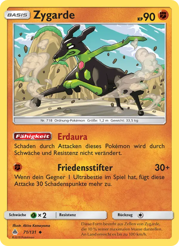 Zygarde card image