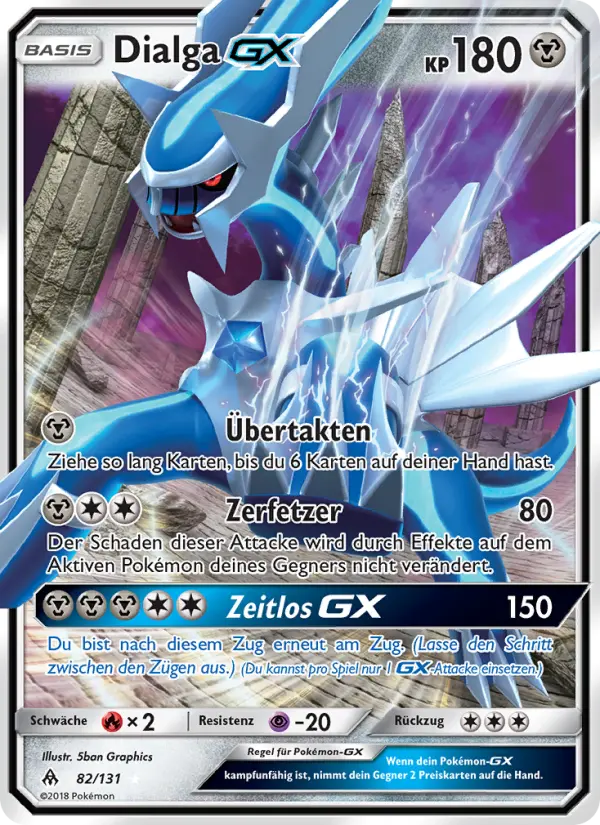 Dialga GX card image
