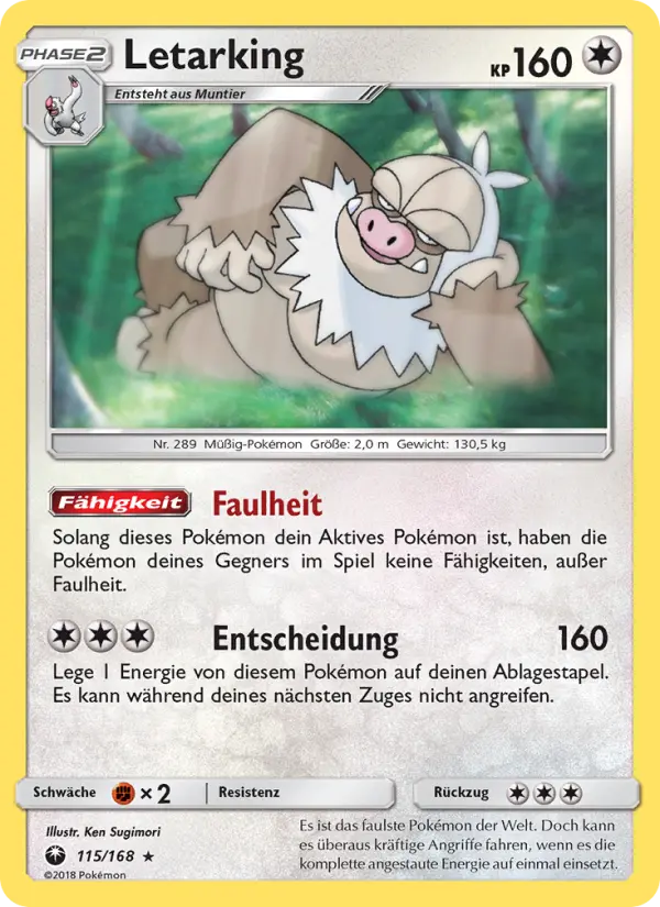 Letarking card image