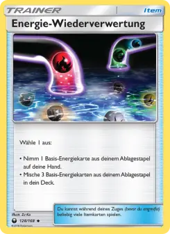 Energie-Wiederverwertung – Sturm Am Firmament Nr. 128
